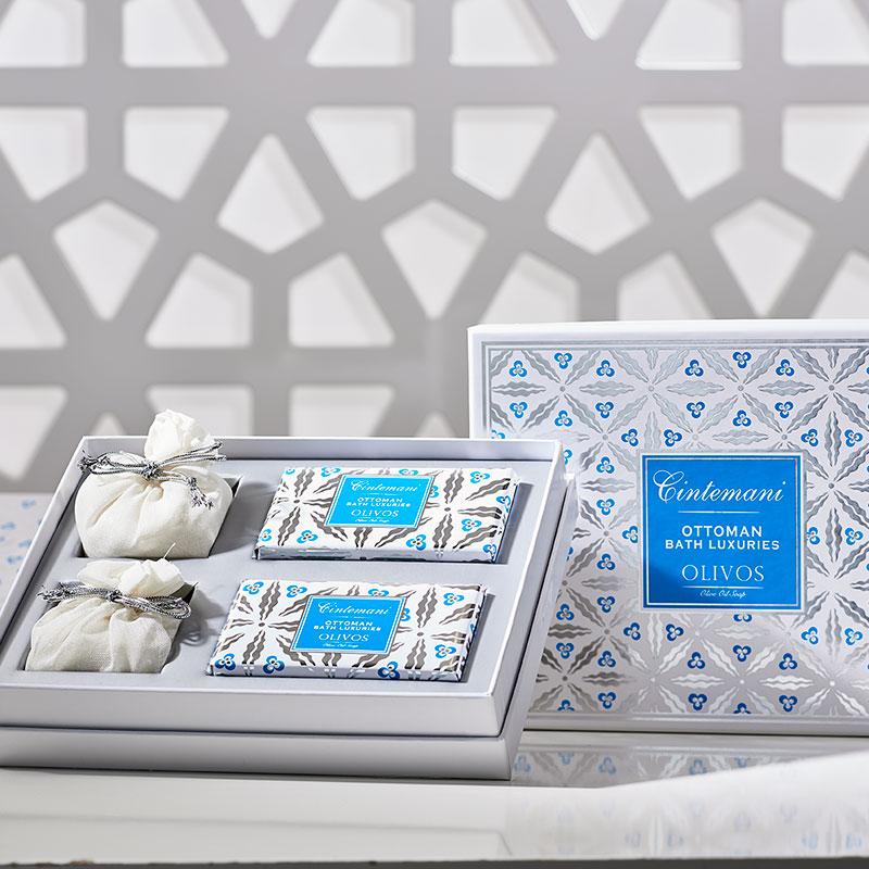 OLIVOS OTTOMAN BATH LUXURIES CINTEMANI GIFT SET