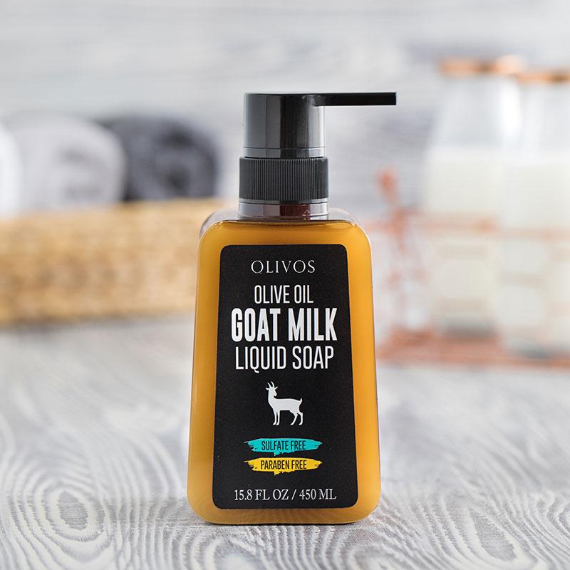 luxury soap goat milk450-ml7